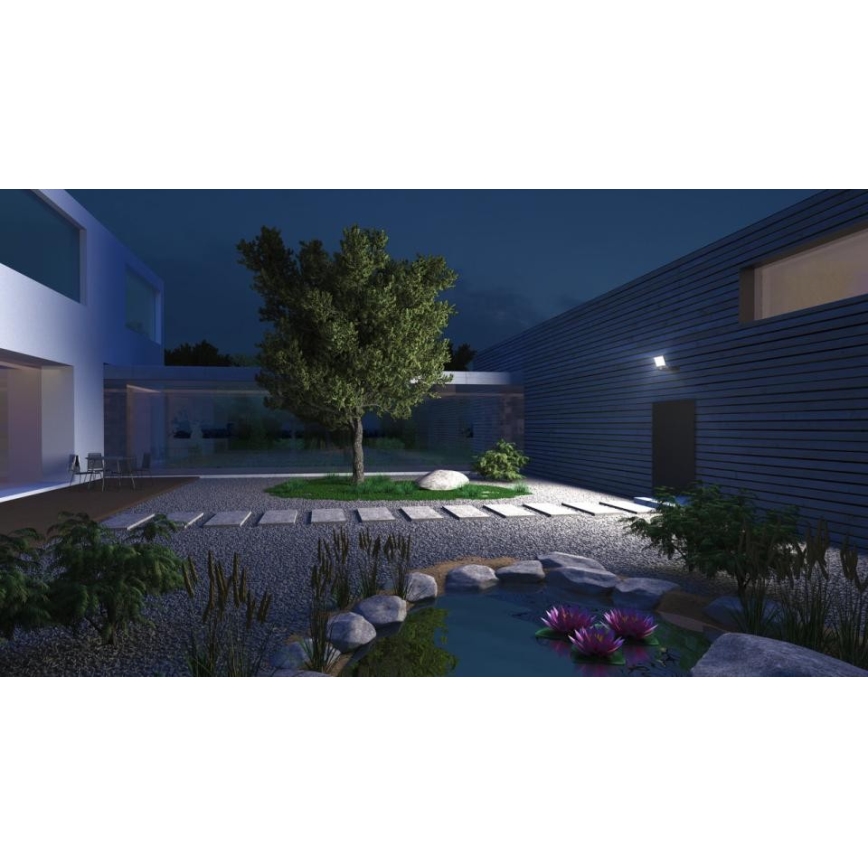 Steinel 065232 - Proiettore LED XLED ONE XL LED/42,6W/230V 3000K IP44 bianco