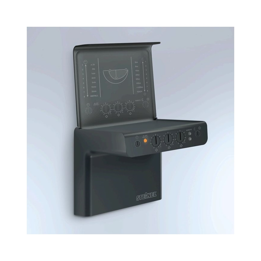 Steinel 066215 - Sensore di movimento iHF 3D COM1 IP54 nero