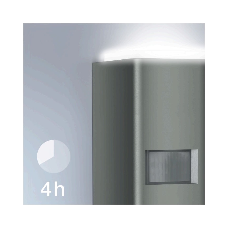 Steinel 067199 - Applique LED da esterno con sensore L 930 S LED/9,3W/230V IP44 antracite
