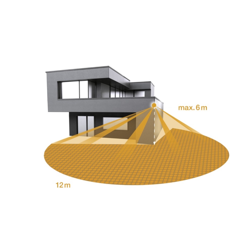 Steinel 068110 - Projecteur avec détecteur XLED PRO LED/20W/230V 3000K IP44 noir