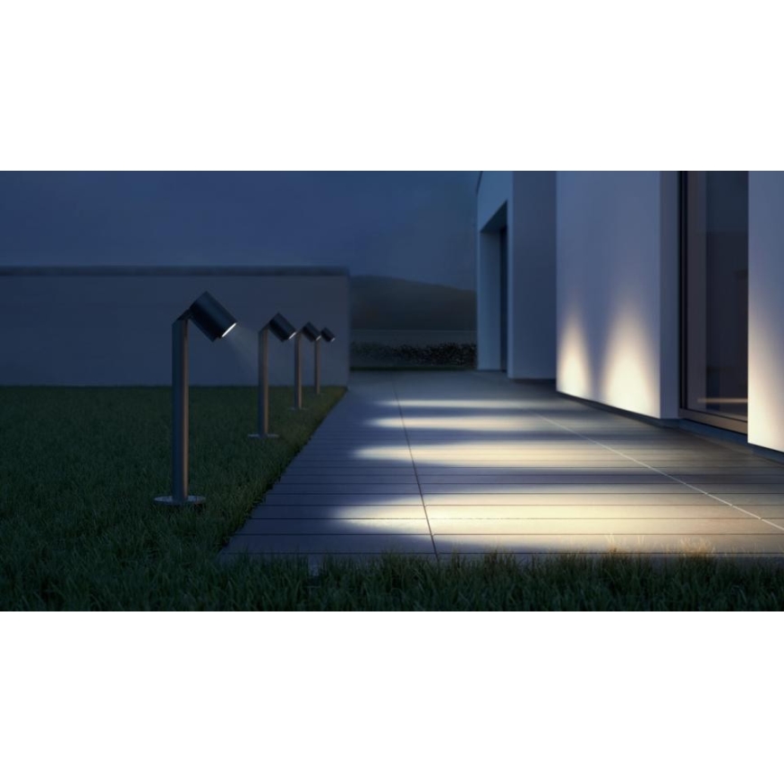 Steinel 068677 - Lampada da esterno a LED SPOT WAY 1xGU10/6,7W/230V IP44 antracite
