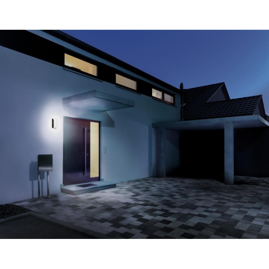 Steinel 068899- Applique murale d'extérieur avec détecteur L 30 S 1xE27/60W/230V IP44 anthracite