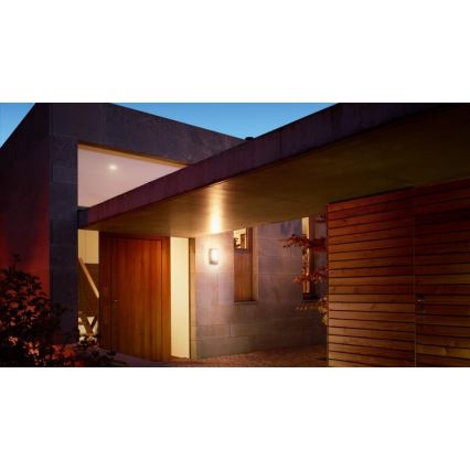 Steinel 069155 - Steinel 068882 - Applique murale d'extérieur L 30 1xE27/60W/230V IP44 anthracite L 12 1xE27/60W/230V IP44 anthracite