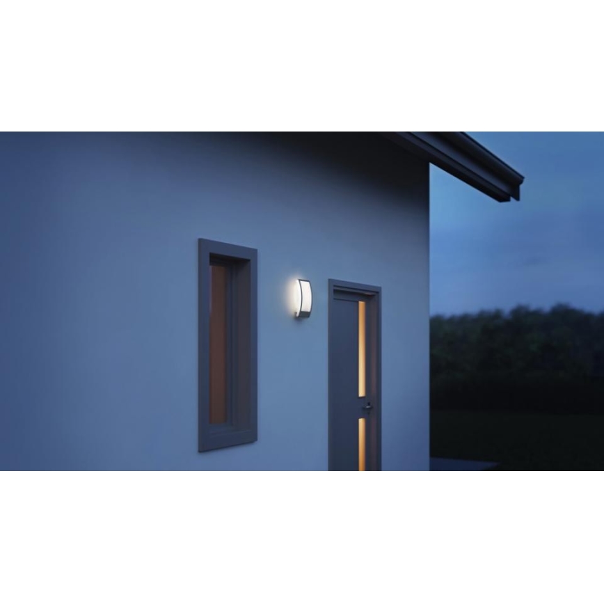 Steinel 069254 - Outdoor-Wandleuchte L 22 1xE27/60W/230V IP44 anthrazit