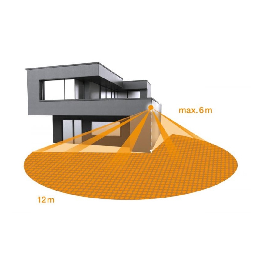 Steinel 069551 - Riflettore LED con sensore XLED PRO ONE Plus S LED/33,8W/230V IP44 3000K antracite + telecomando