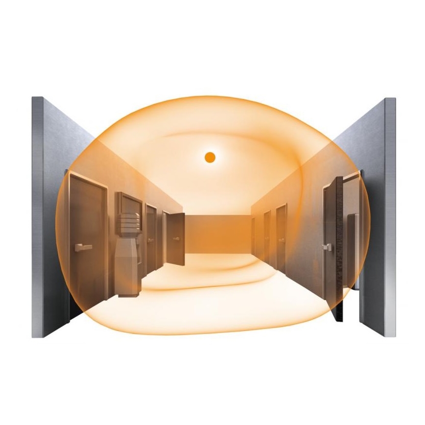 Steinel 069742-Plafoniera LED da bagno con sensore RSPROP2 15,1W/230V 3000K IP54