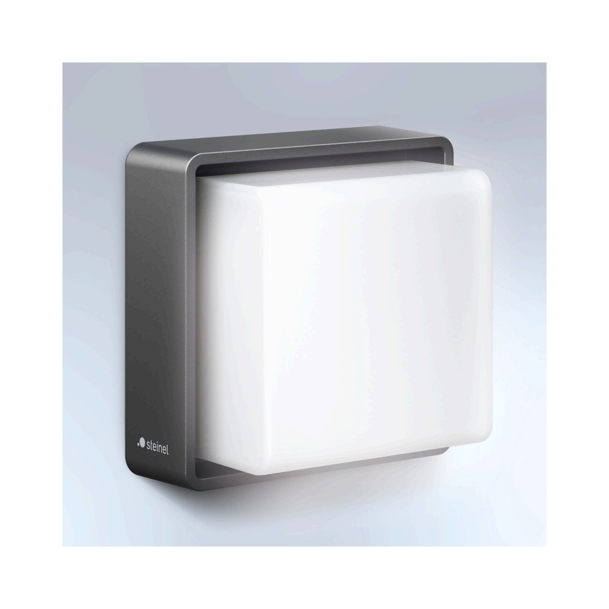 Steinel 078645- Applique murale LED extérieure avec détecteur L 845 SC 9W/230V 3000K IP44 anthracite