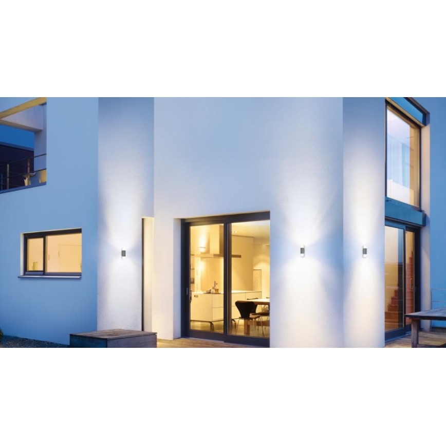 Steinel 078720- LED Außenwandleuchte L 910 LED/9,8W/230V IP44 anthrazit