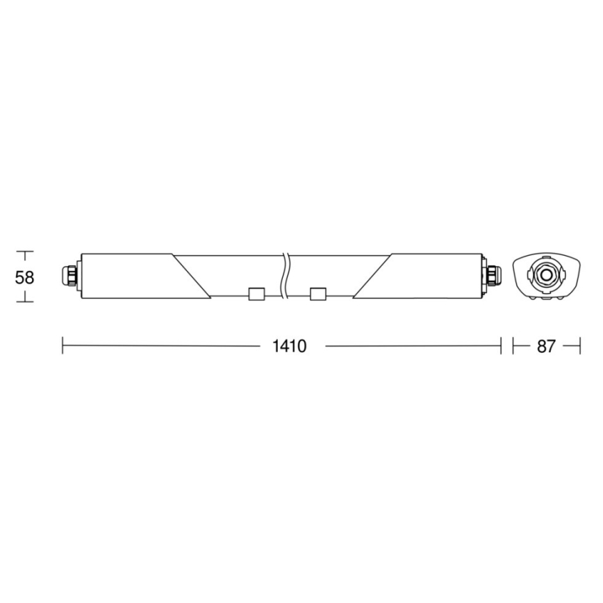 Steinel 079185 - Lampada LED tecnica con sensore RS PRO 5100 SC LED/31W/230V IP66