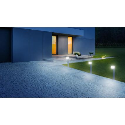 Steinel 079284 - Lampada da esterno a LED GL 80 C LED/9,1W/230V IP44 antracite
