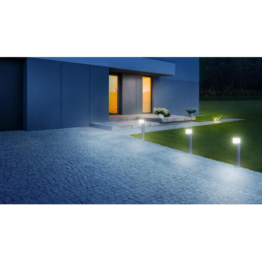 Steinel 079284 - Lampada da esterno a LED GL 80 C LED/9,1W/230V IP44 antracite