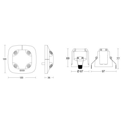 Steinel 079581 - Détecteur de présence DualTech KNX blanc