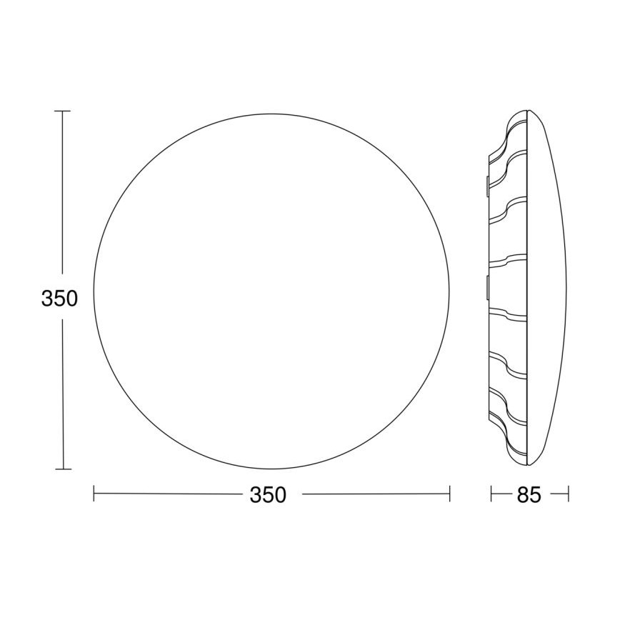 Steinel 079727 - SET 5x LED Plafoniera con sensore RS PRO S30 SC LED/25,7W/230V 3000K