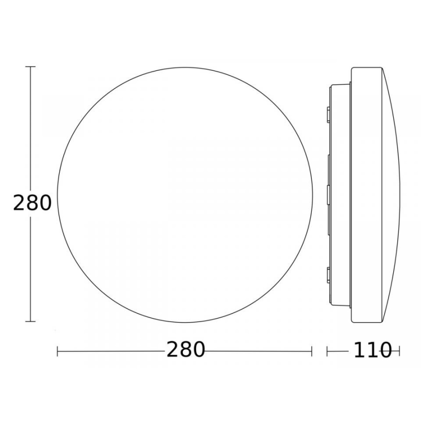 Steinel 079734 – LED-Deckenleuchte mit Sensor RS 20 S LED/9,4W/230V 3000K IP44