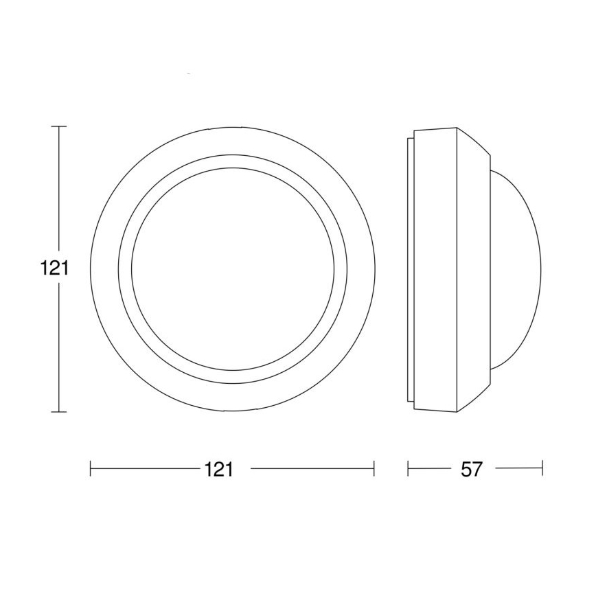 Steinel 081706 - Sensore di movimento da esterno IS 2360-3 ECO 230V IP54 nero