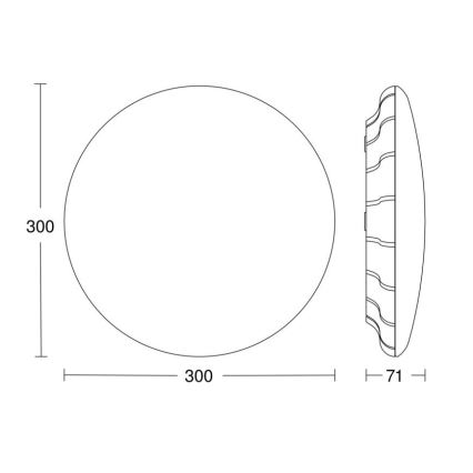 Steinel 081959 - SET 5x LED Plafoniera con sensore RS PRO S20 SC LED/15,7W/230V 3000K
