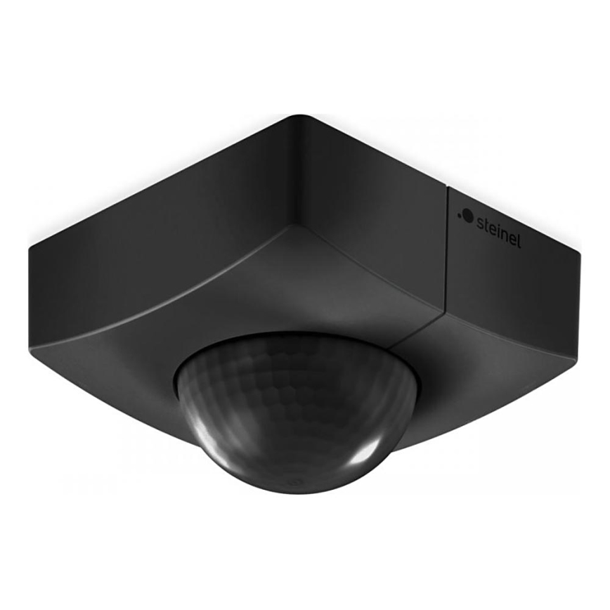 Steinel 084134 - Sensore di movimento da esterno IS 345-E KNX V3.1 AP SW IP54 nero