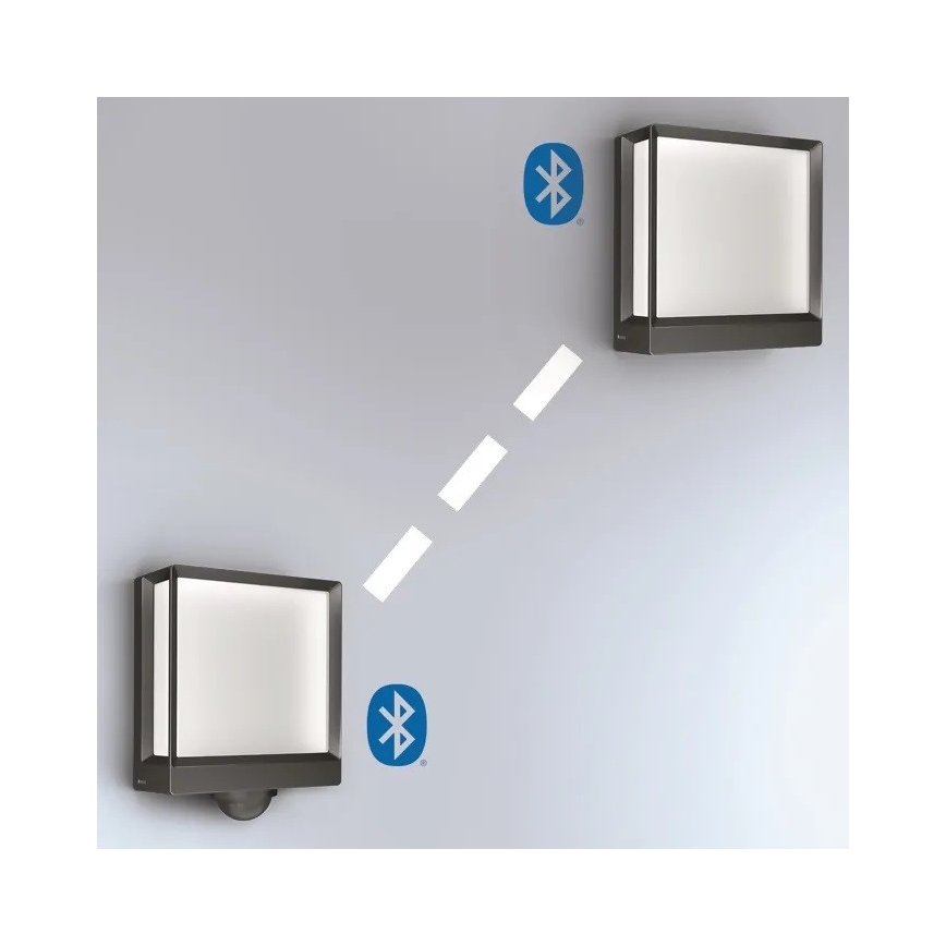 Steinel 085230 - LED Applique da esterno dimmerabile L40C LED/12,9W/230V IP54 antracite