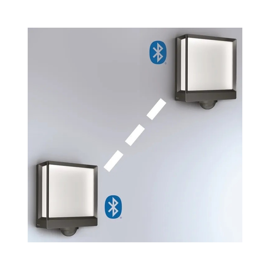 Steinel 085247 - LED Dimmerabile lampada da parete con sensore per esterno L40SC LED/12,9W/230V