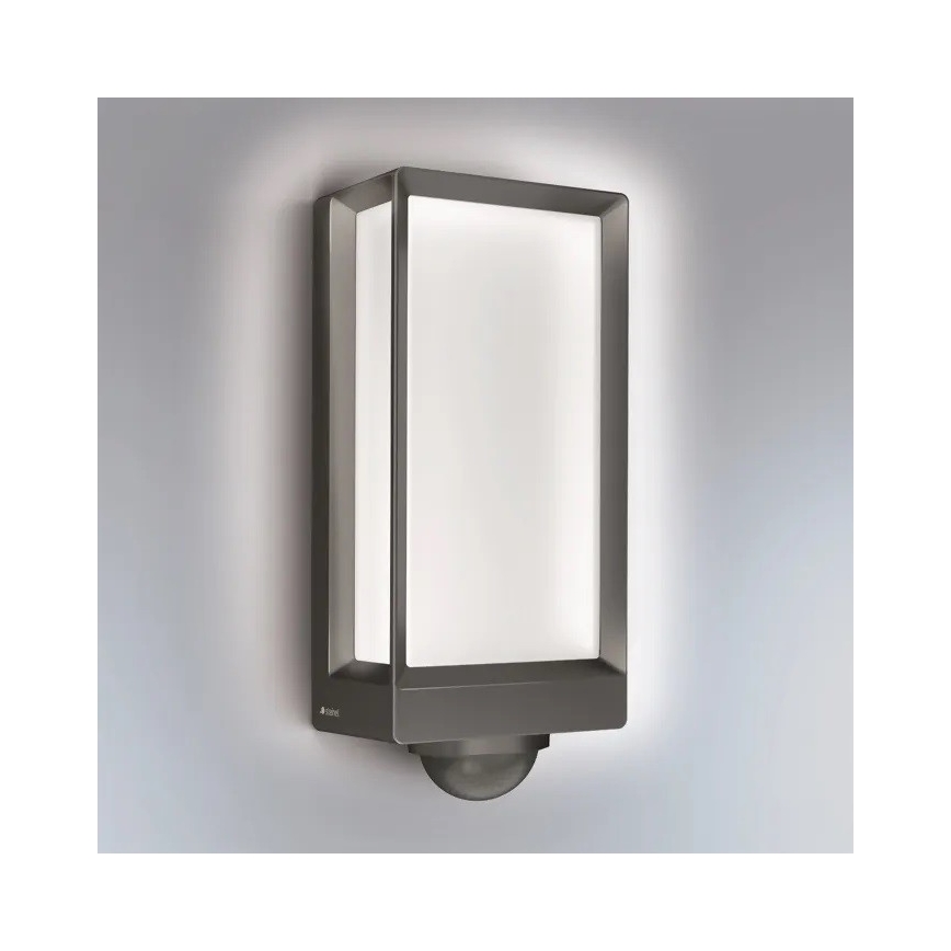 Steinel 085261 - LED Dimmerabile lampada da parete con sensore per esterno L42SC LED/13W/230V IP54