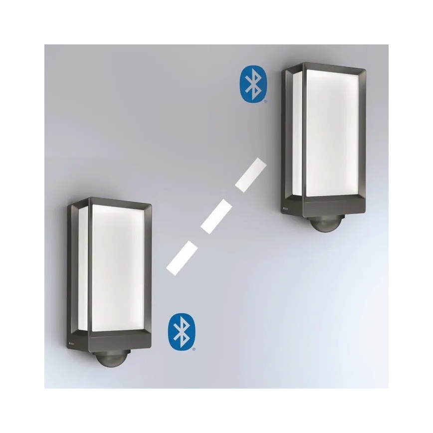 Steinel 085261 - LED Dimmerabile lampada da parete con sensore per esterno L42SC LED/13W/230V IP54