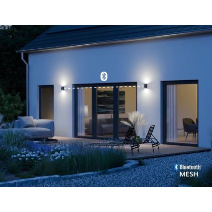 Steinel 087739 - Lampada da parete per esterni LED con sensore 2xGU10/14,5W/230V L 940SC IP44