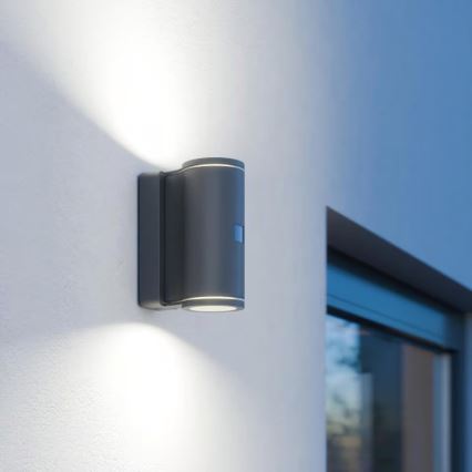 Steinel 087739 - Applique murale extérieure LED avec détecteur 2xGU10/14,5W/230V L 940SC IP44