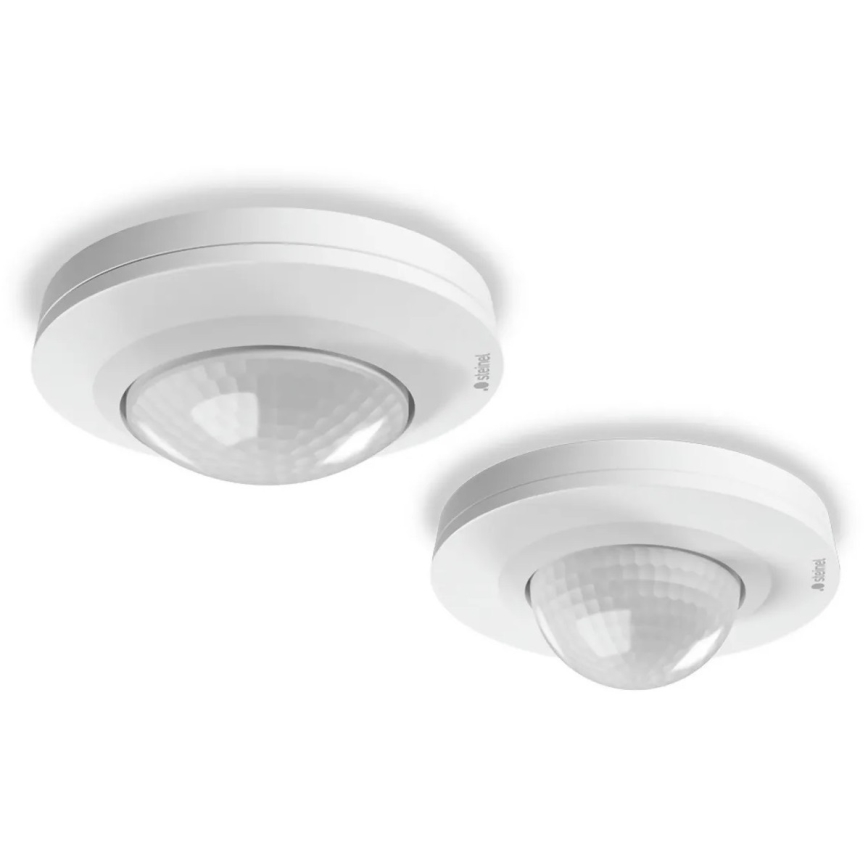 Steinel 087821 - Outdoor-Bewegungssensor mit Präsenzsensor PD-24 ECO COM1 360° IP54 weiß