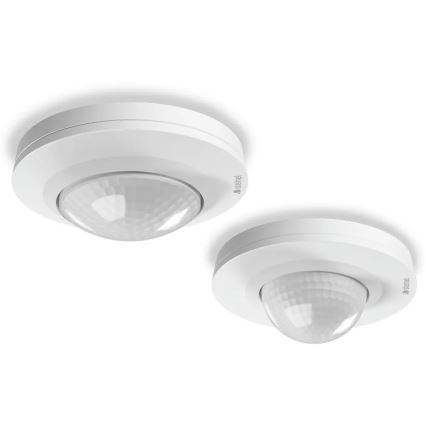 Steinel 087890 - Sensore di movimento da esterno con sensore di presenza PD-8 ECO COM1 360° IP54 bianco