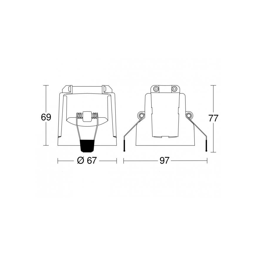 Steinel 087906 - Détecteur de mouvement encastrable avec un détecteur de présence PD-8 ECO COM1 360° noir