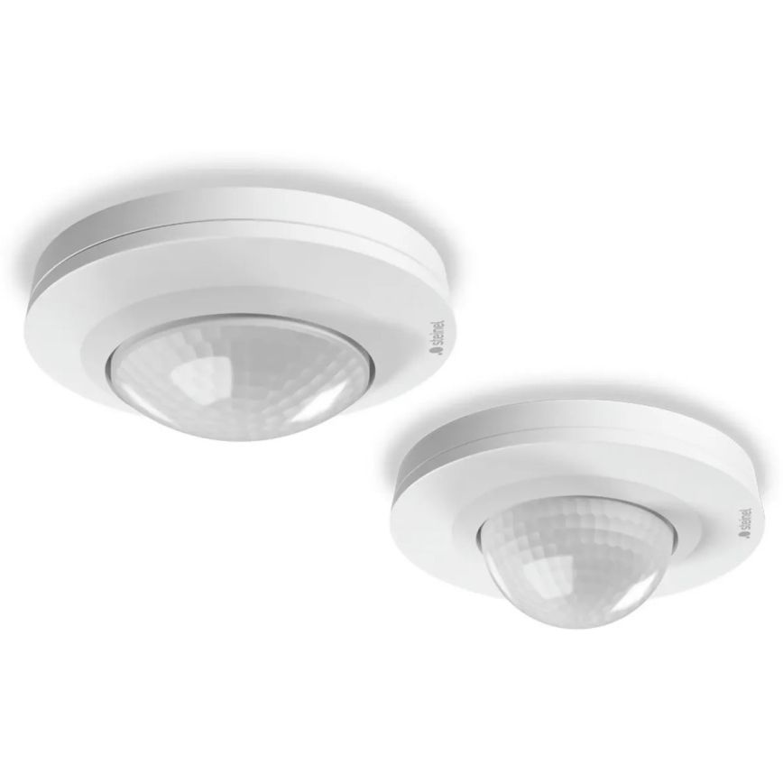 Steinel 087951 - Détecteur de mouvement extérieur avec un détecteur de présence PD-8 ECO KNX 360° IP54 blanc