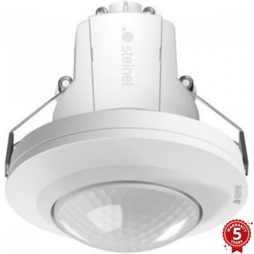 Steinel 087975 - Détecteur de mouvement encastrable avec un détecteur de présence PD-8 ECO KNX 360° blanc