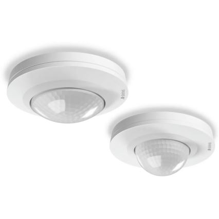 Steinel 087975 - Détecteur de mouvement encastrable avec un détecteur de présence PD-8 ECO KNX 360° blanc