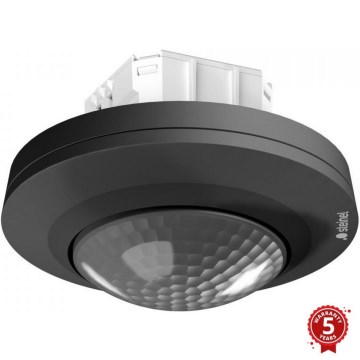 Steinel 087982 - Bewegungssensor mit Präsenzsensor PD-8 ECO KNX 360° schwarz