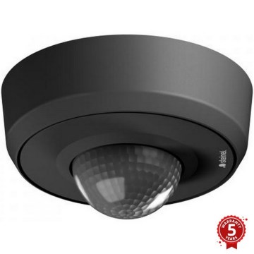 Steinel 088002 - Outdoor-Bewegungssensor mit Präsenzsensor PD-24 ECO KNX 360° IP54 schwarz
