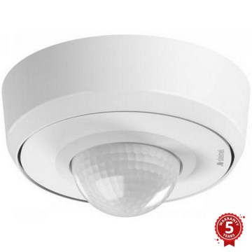 Steinel 088019 - Outdoor-Bewegungssensor mit Präsenzsensor PD-24 ECO KNX 360° IP54 weiß