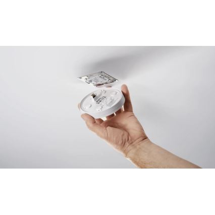 Steinel 088033 - Détecteur de mouvement encastrable avec un détecteur de présence PD-24 ECO KNX 360° blanc