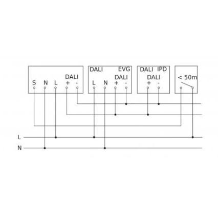 Steinel 088149 - Outdoor-Bewegungssensor mit Präsenzsensor PD-8 ECO DALI-2 360° IP54 schwarz