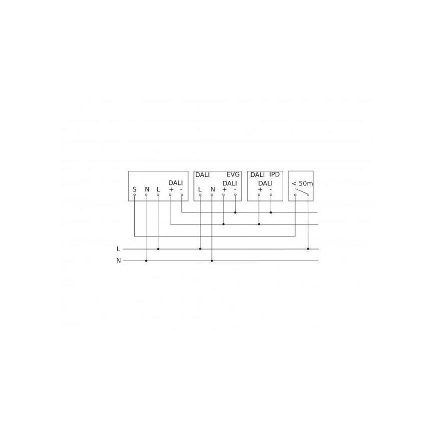Steinel 088170 - Einbau-Bewegungssensor mit Präsenzsensor PD-8 ECO DALI-2 360° weiß