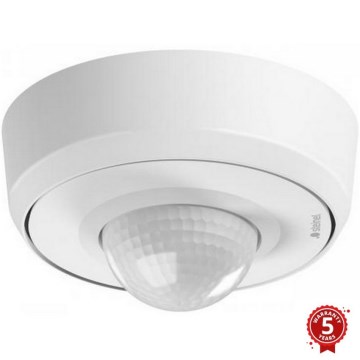 Steinel 088231 - Outdoor-Bewegungssensor mit Präsenzsensor PD-24 ECO DALI-2 360° IP54 weiß