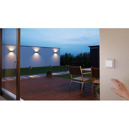 Steinel 088620 - Interrupteur sans fil pour la maison TAPDUO C WS