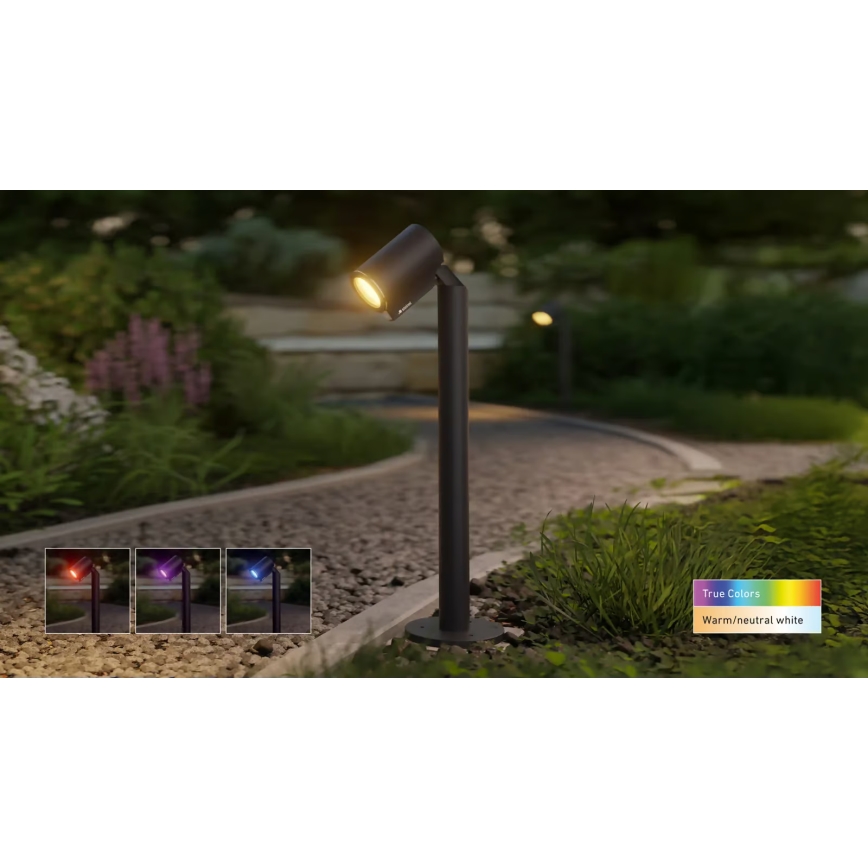 Steinel 089320 - LED RGBW Außenleuchte mit Sensor LED/7,9W/24V IP65