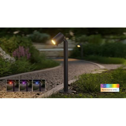 Steinel 089337 - LED RGBW Außenleuchte LED/7,9W/24V IP65