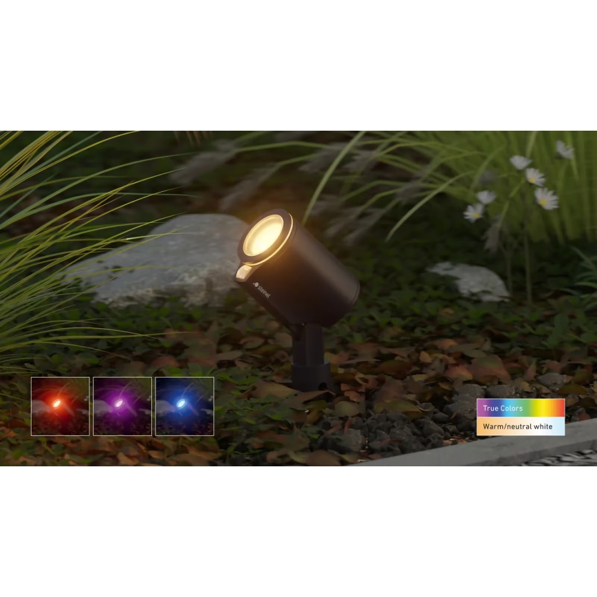 Steinel 089351 - LED RGBW Lampada da esterno LED/7,9W/24V IP65
