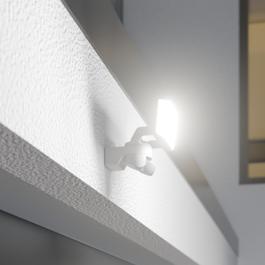 Steinel 089894 - Riflettore LED con sensore XLED PROTECT LED/14,3W/230V 3000K IP54 bianco