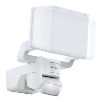 Steinel 089894 - Riflettore LED con sensore XLED PROTECT LED/14,3W/230V 3000K IP54 bianco