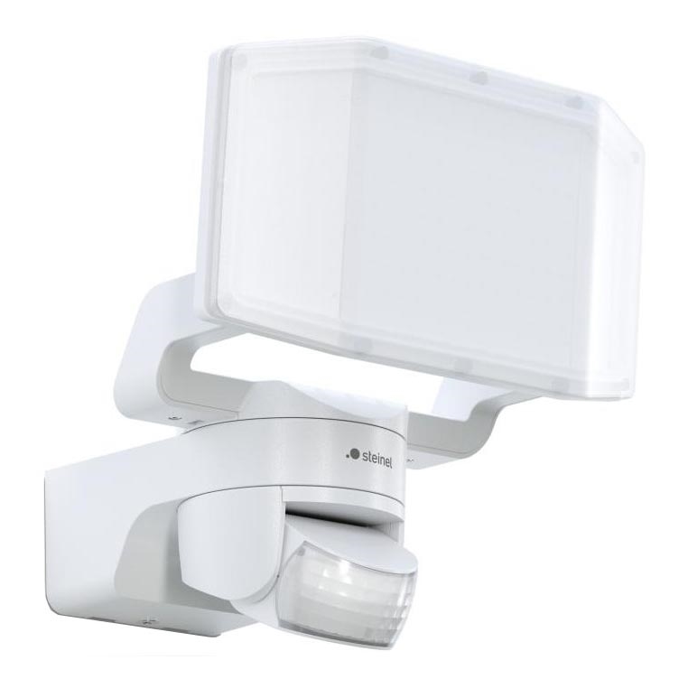 Steinel 089894 - Riflettore LED con sensore XLED PROTECT LED/14,3W/230V 3000K IP54 bianco