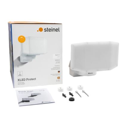 Steinel 090005 - Projecteur XLED PROTECT LED/13,6W/230V 3000K IP54 blanc