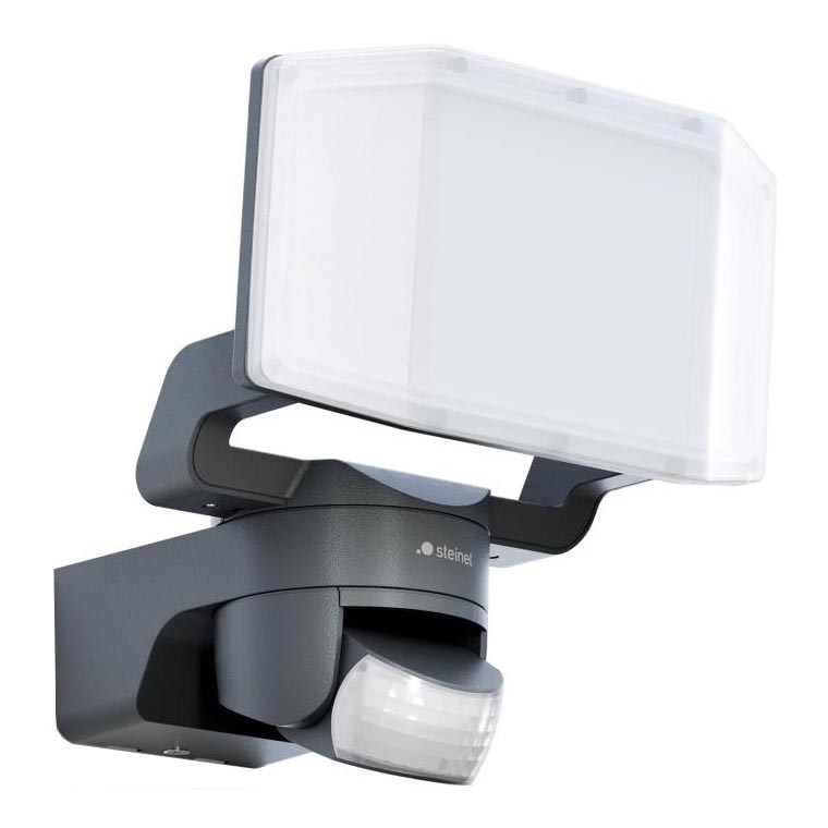 Steinel 090012 - Projecteur avec détecteur XLED PROTECT LED/14,3W/230V 3000K IP54 anthracite