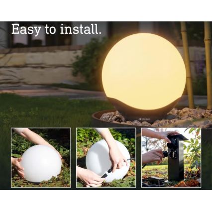 Steinel 094836 - Kit di base LED RGBW Lampada da esterno LED/9,07W/24V 400 mm IP65